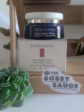 Elizabeth Arden Good Night's Sleep Restoring Night Cream Moisturizer Mask